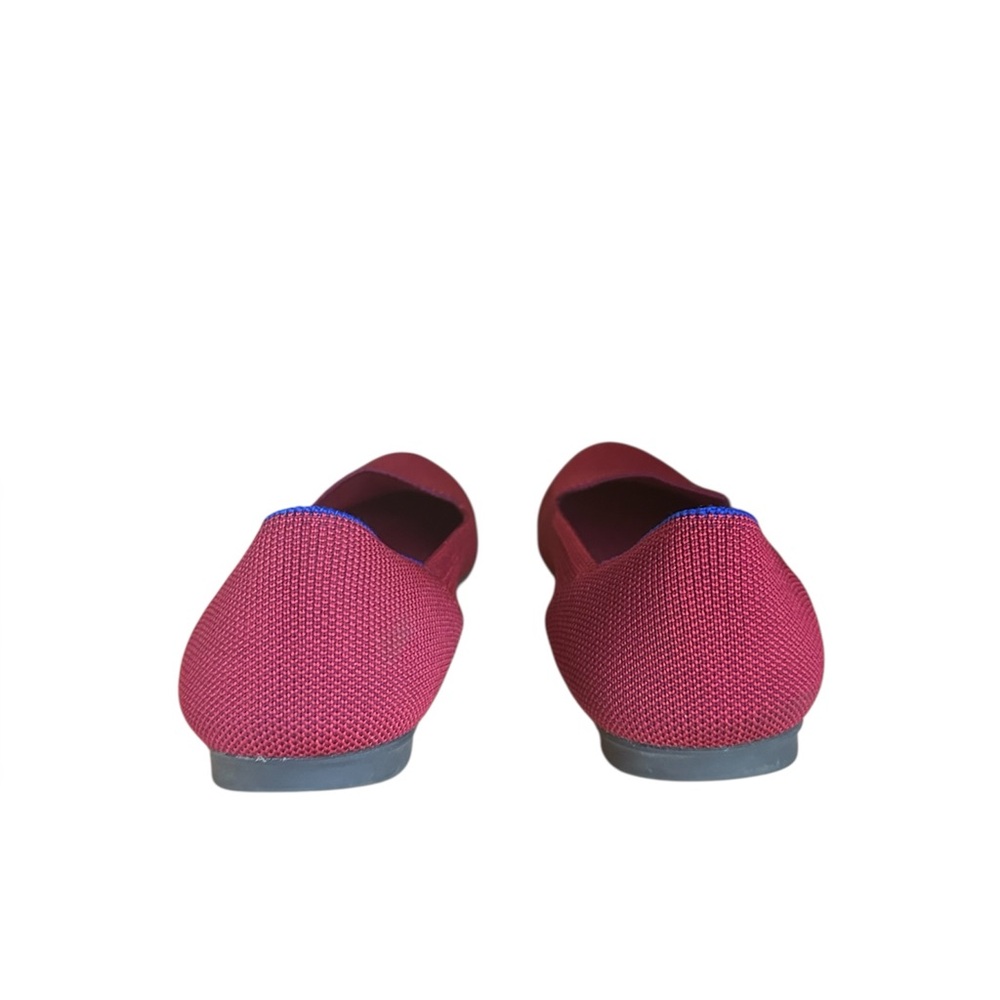 Rothy's The Loafer Red Loafer Shoes Women's flats - Picture 4 of 7